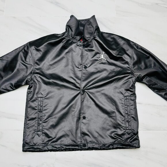 Jordan Women's Coaches Jacket 'Black Sail' HJ0087-010 Multi Size